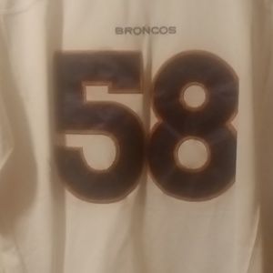 Bronco jersey in white